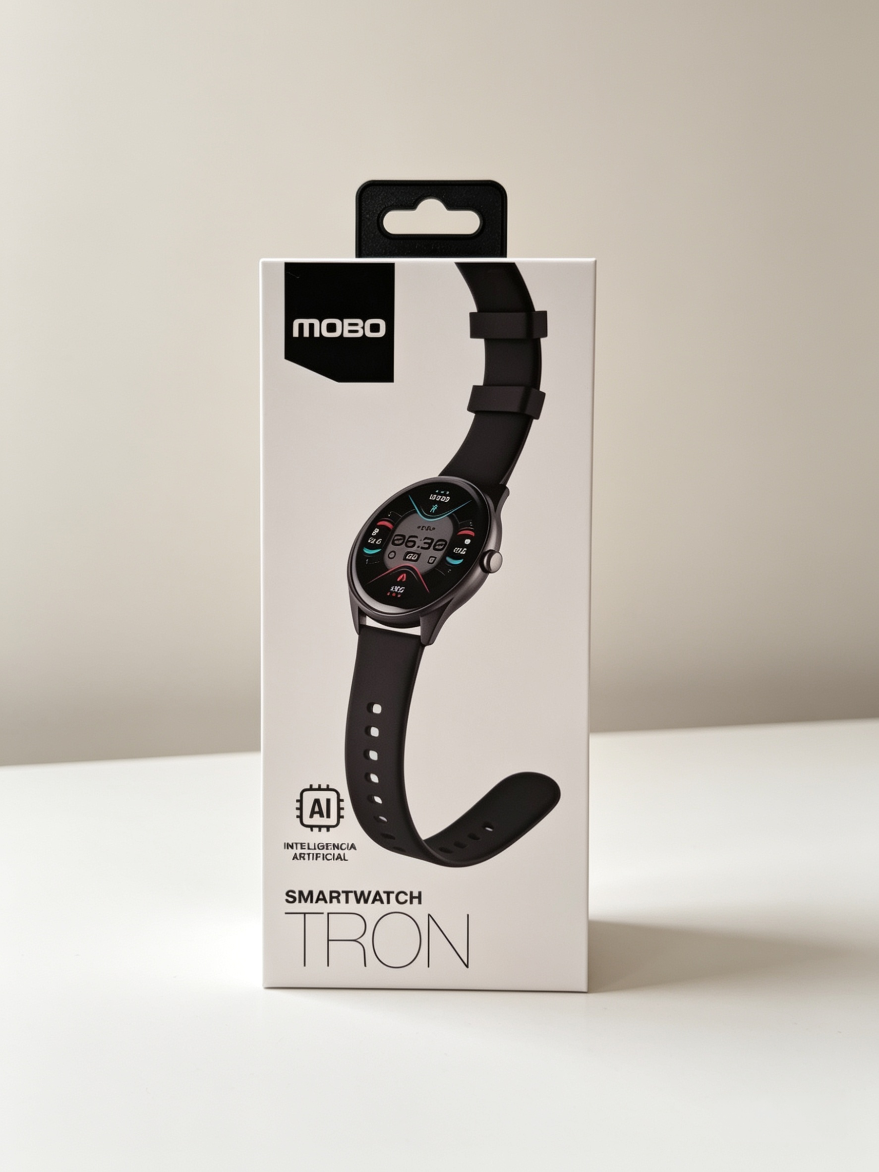 Smartwatch MOBO Tron con Asistente de IA.